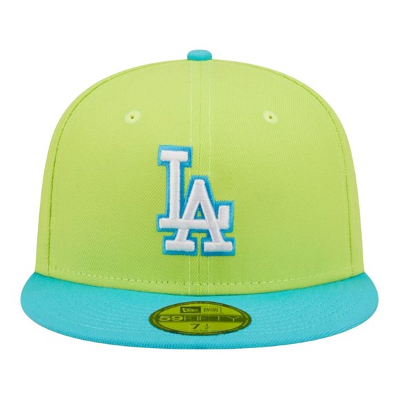 New Era Los Angeles Dodgers Cyber Pack 59FIFTY Fitted Hat 1980 WS Patch - Picture 3 of 6